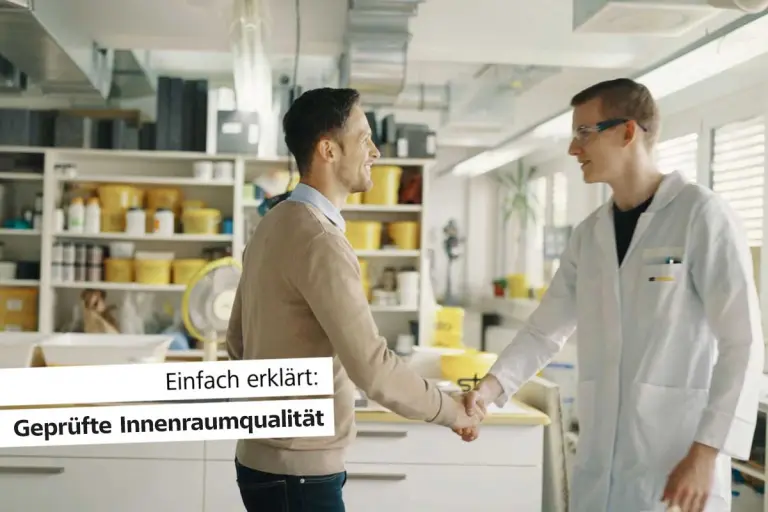 Geprüfte Innenraumqualität