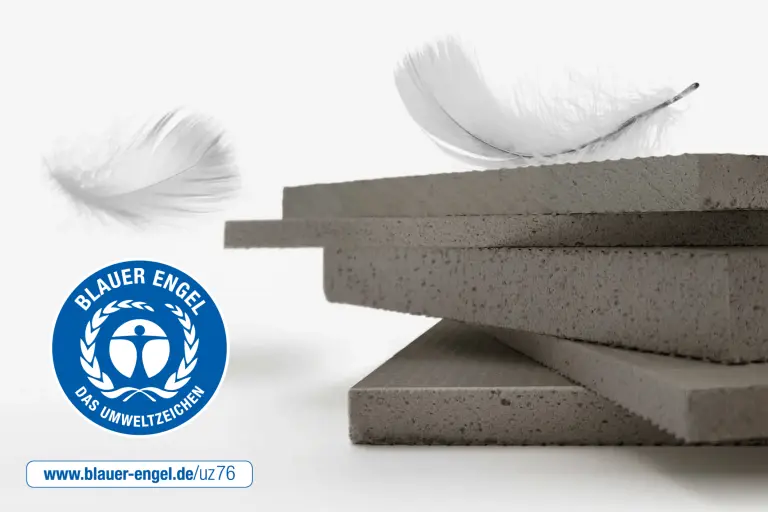 Unser Produkt überzeugt selbst den Blauen Engel!