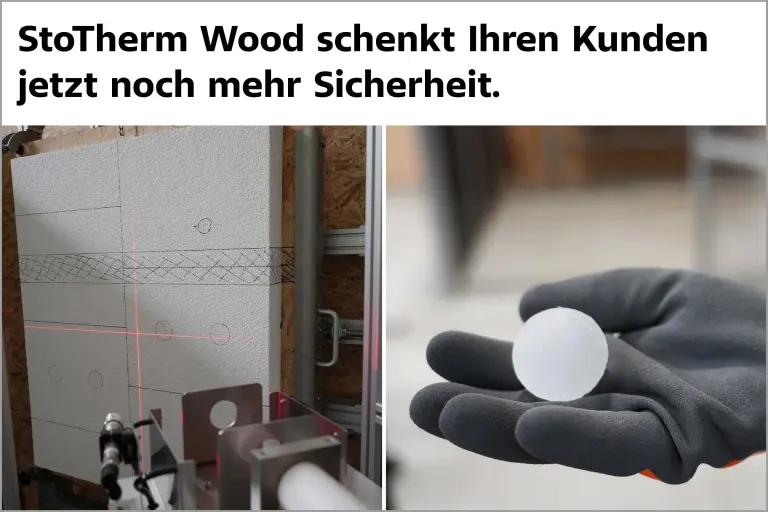Das erste Holzfaser-Dämmsystem mit bestandener Hagelprüfung 
