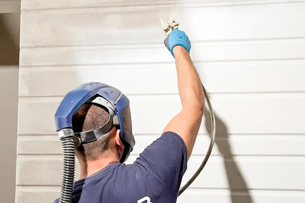 Beschichtung Fertigbauwand