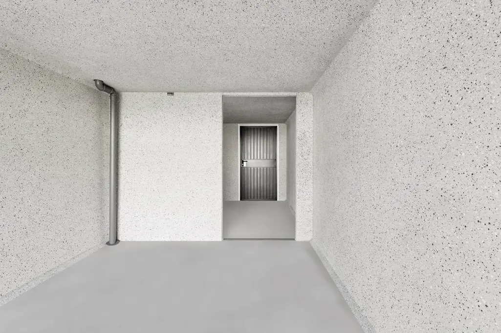 Innenraum Fertiggarage