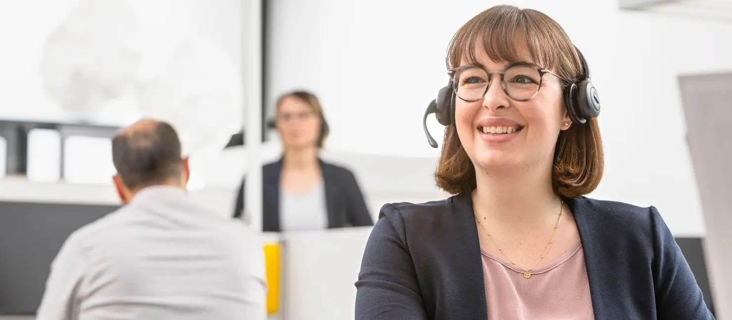 Mitarbeiterin Kundenservice