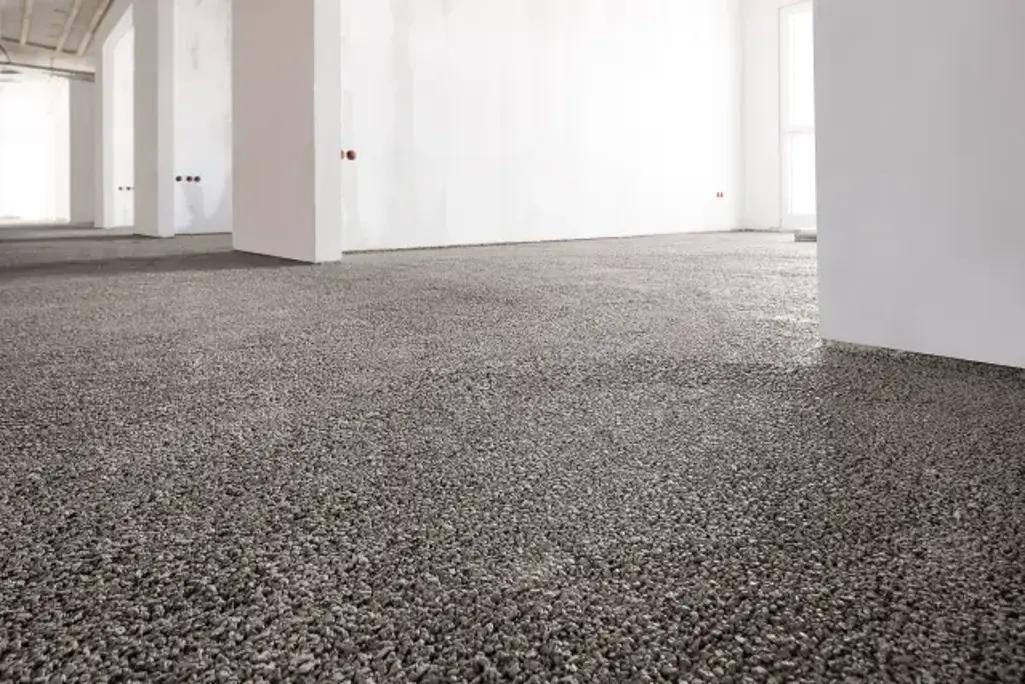 Innenraum Splittschüttung