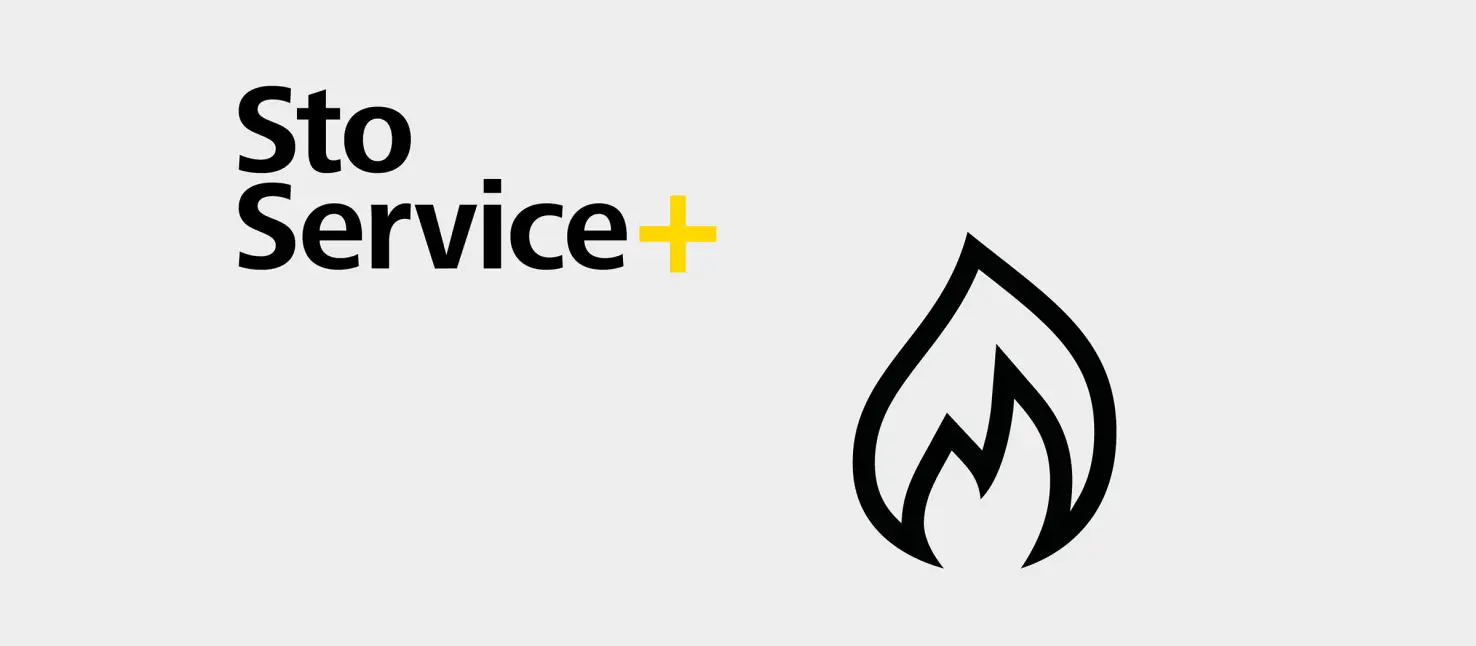 Logo Sto Service Plus Brandschutz
