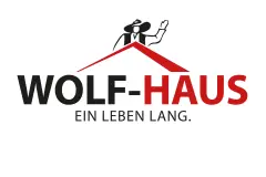 Das Logo des Fertighausunternehmens Wolf-Haus GmbH