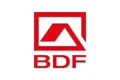 Das Logo des Bundesverbands Deutscher Fertigbau e.V. BDF