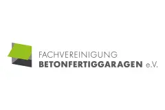 Das Logo der Fachvereinigung Betonfertiggaragen e.V.