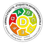 Umwelt-Etikett CH D farbig