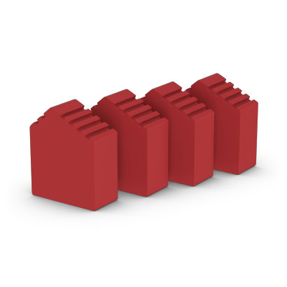 Rutschsichere Leiterfußabdeckung